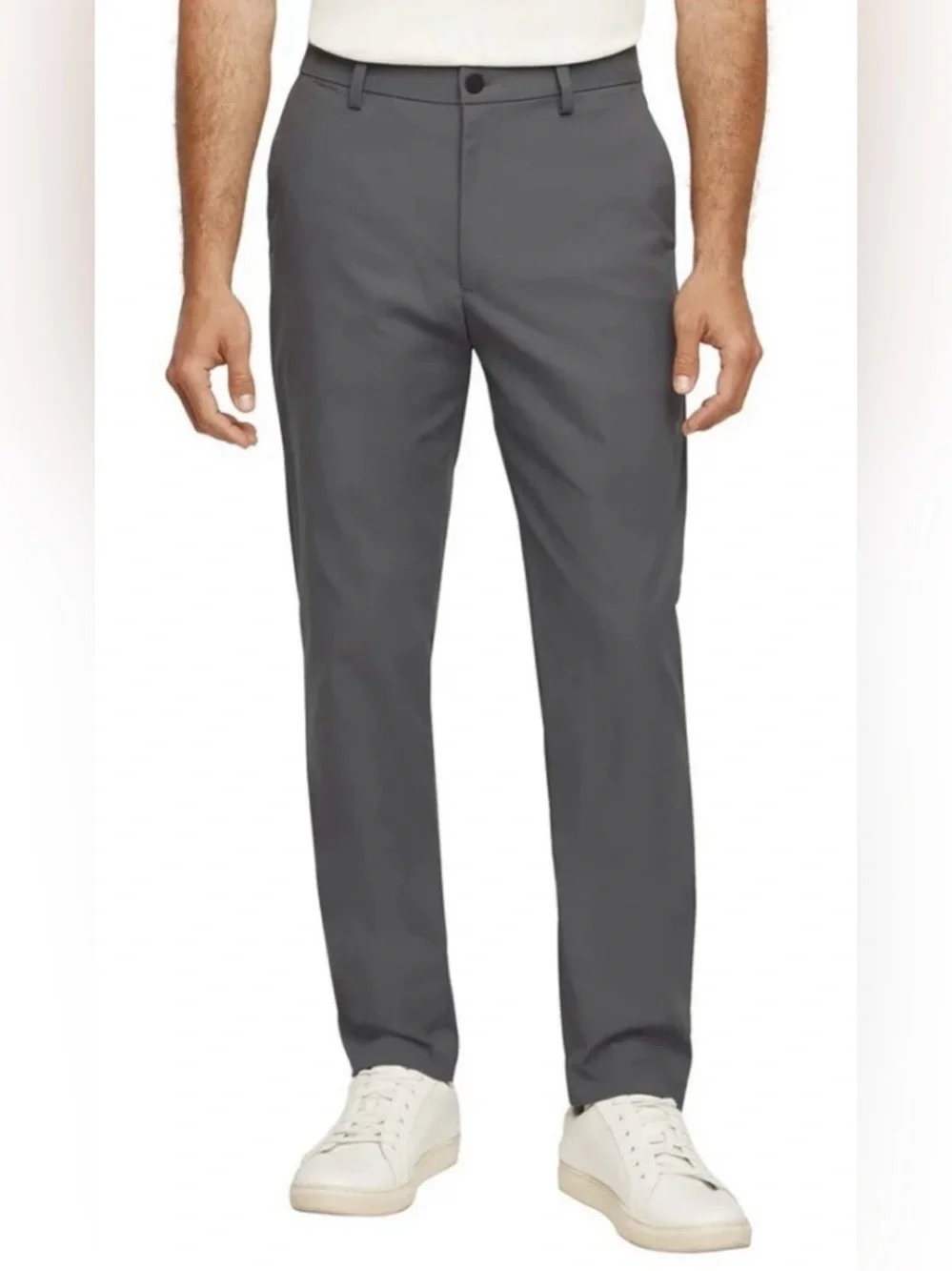 Banana Republic Men's Light Gray Dress Pants